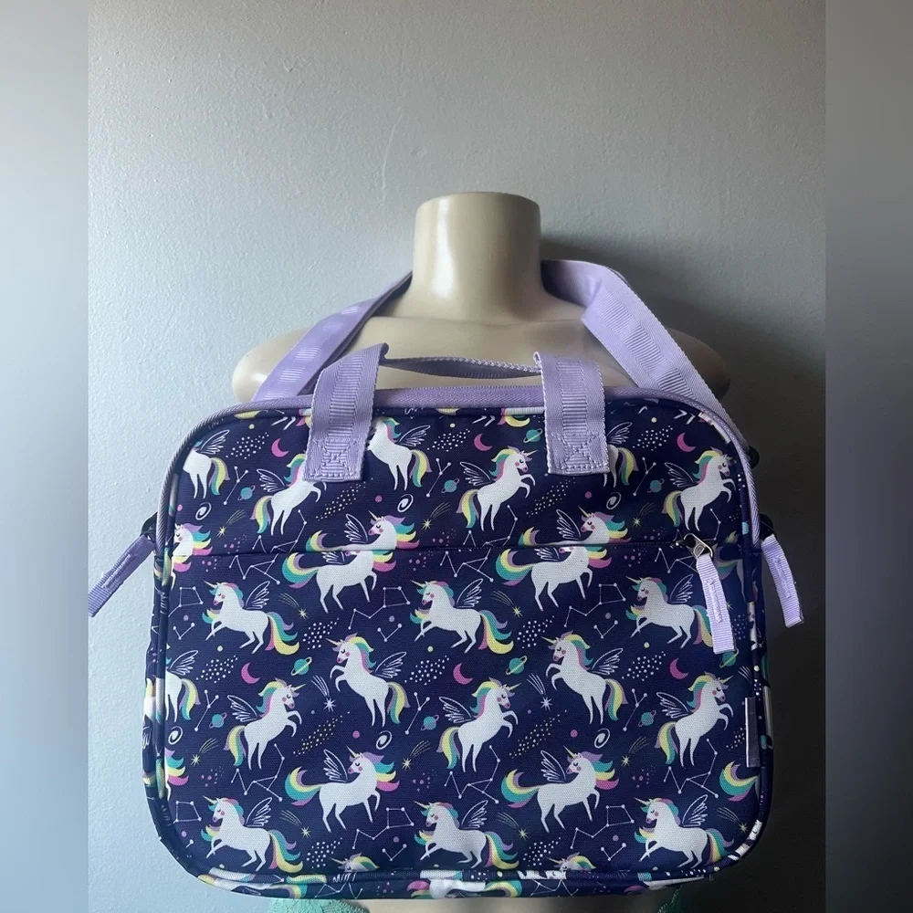 Unicorn Purple Tablet Bag 12.5 Inch